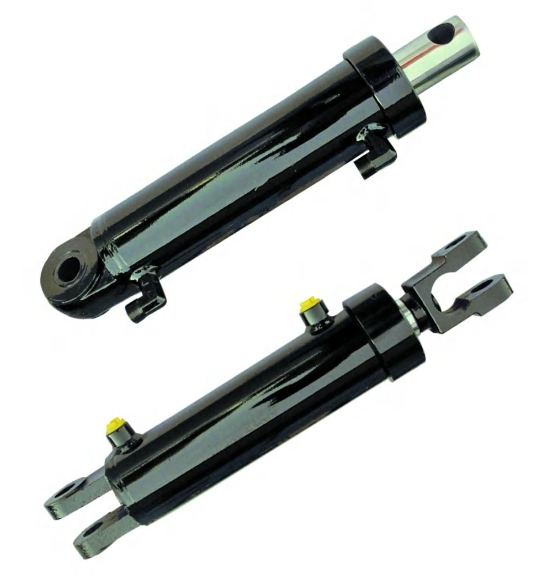 Soil preparation machine oil cylinder