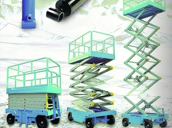 Lift platform oil cylinder series